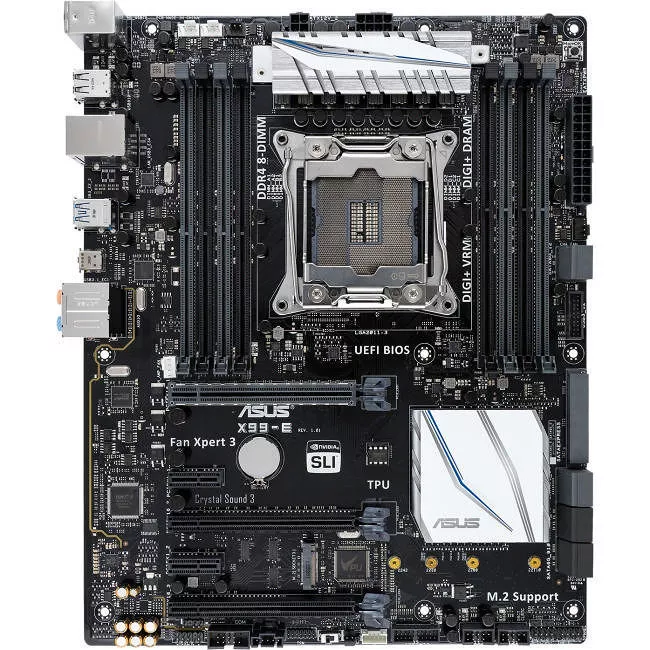 ASUS X99-E Desktop Motherboard - Intel X99 Chipset - Socket LGA