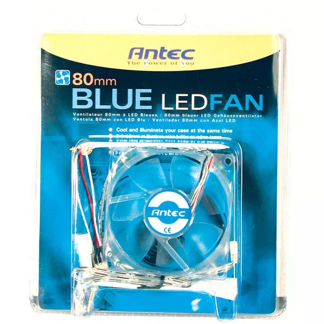 ANT-BLUE LED 80MM FAN-00