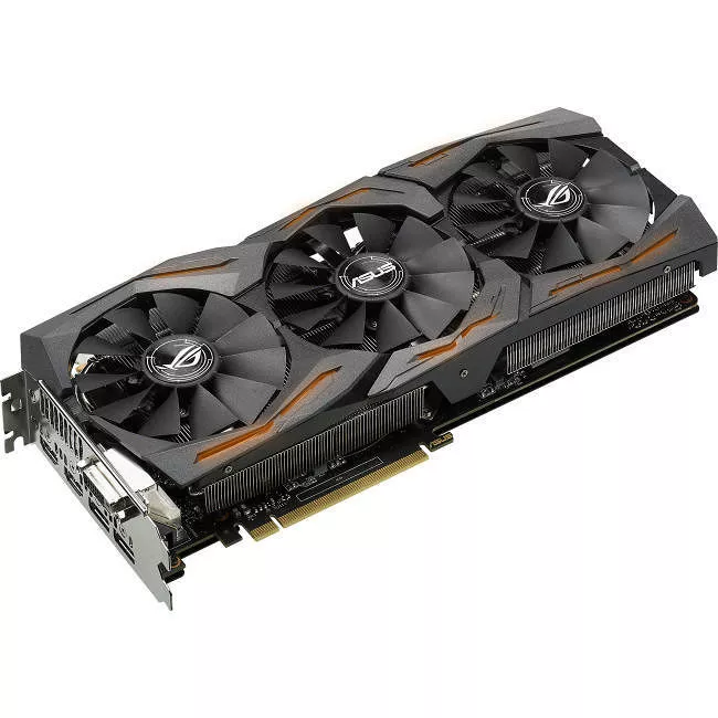 ASUS STRIX-GTX1080-A8G-GAMING GeForce GTX 1080 Graphic Card - 1.7 ...