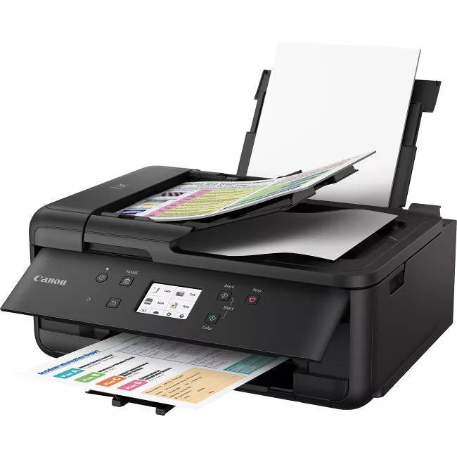 Canon 2232C002 PIXMA TR7520 Wireless Inkjet Multifunction Printer-Color- Copier/Fax/Scanner-4800x1200 Print-Automatic Duplex Print-200 sheets Input-Color Scanner-1200 Optical Fax-Wireless LAN- Mobile Printing | Exxact