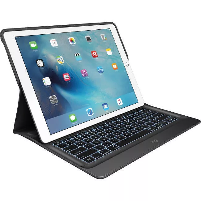Logitech 920-007824 CREATE Keyboard/Cover Case (Folio) iPad Pro Tablet - Black |