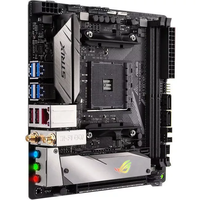 ASUS ROG STRIX B350-I GAMING Desktop Motherboard - AMD Chipset 