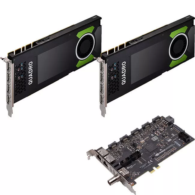 PNY NVIDIA Quadro P4000 Graphic Card + Sync II Turnkey Kit - 8 GB