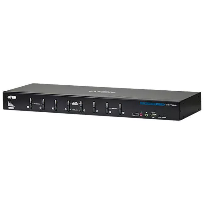 ATEN CS1788 8-Port USB DVI Dual Link KVM Switch-TAA Compliant Exxact