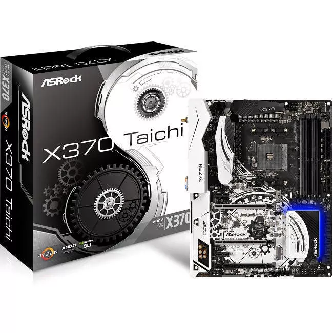 ASRock X370 TAICHI Desktop Motherboard AMD X370 Chipset Socket