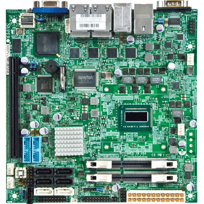 Supermicro MBD-X9SPV-F-3610ME-B Desktop - Intel QM77 - BGA 1023 | Exxact