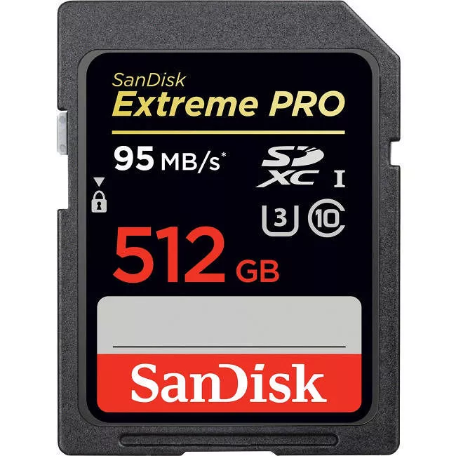 SanDisk 512GB MicroSD high quality