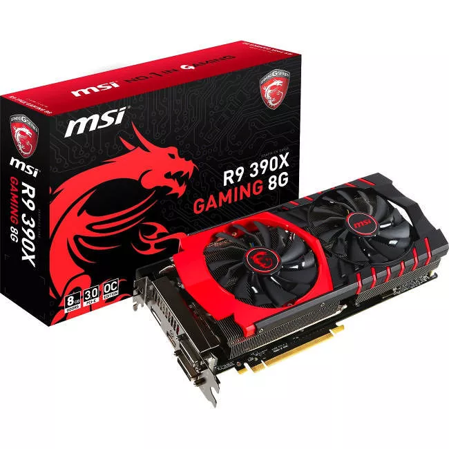 MSI-R9 390X GAMING 8G-00