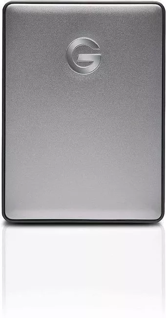 WD 0G10317-1 G-Drive Mobile USB-C 2 TB Drive - 2.5" External - Space Gray | Exxact