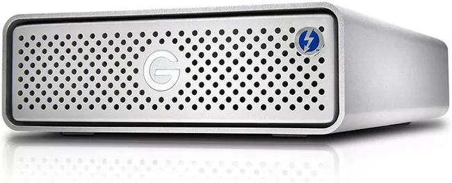 WD 0G05378-1 10TB G-Drive Thunderbolt 3 Silver | Exxact