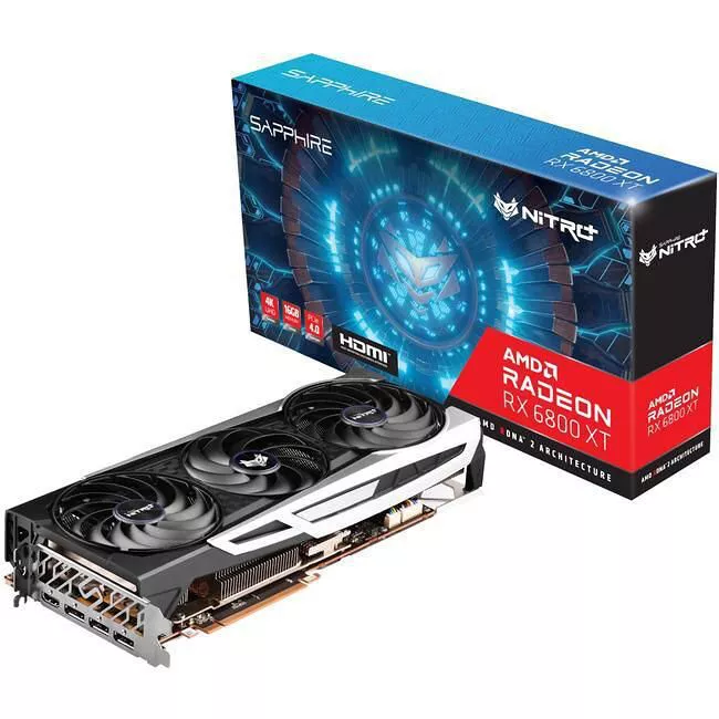 Sapphire 11304-02-20G NITRO+ AMD Radeon™ RX 6800 XT Graphic Card - 16 GB  GDDR6 | Exxact