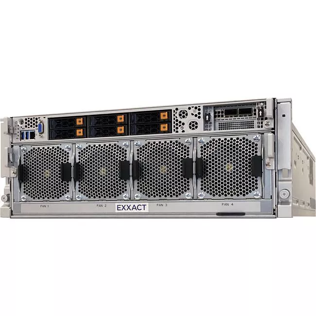 Exxact TensorEX 4U Deep Learning & AI Server - 2x 3rd Gen Intel 