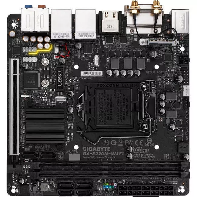 GIGABYTE GA-Z270N-WIFI Ultra Durable Desktop Motherboard - Intel