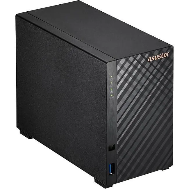 ASUSTOR AS1102T 2 Bay NAS Drivestor 2 - Quad-Core - 2.5GbE - 1GB DDR4