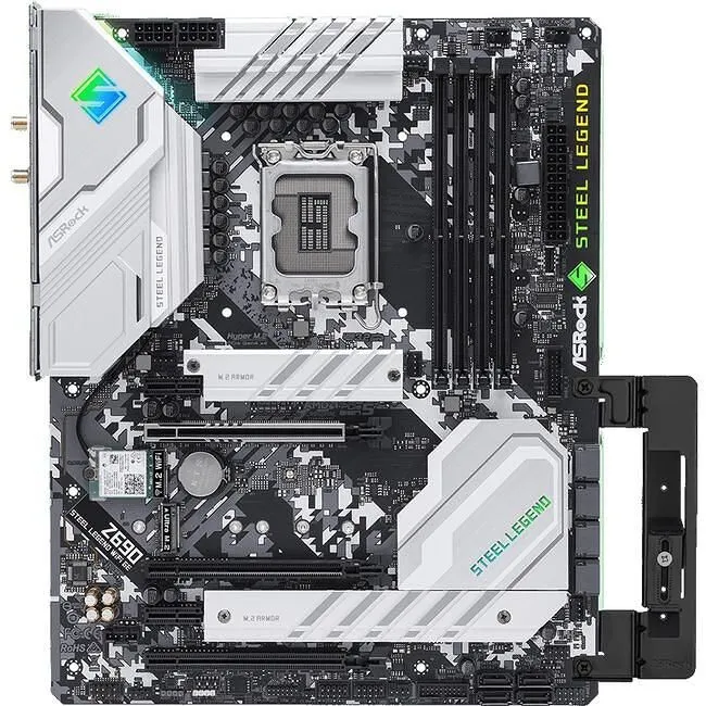 ASRock Z690 STEEL LEGEND WIFI 6E Desktop Motherboard - Intel Z690