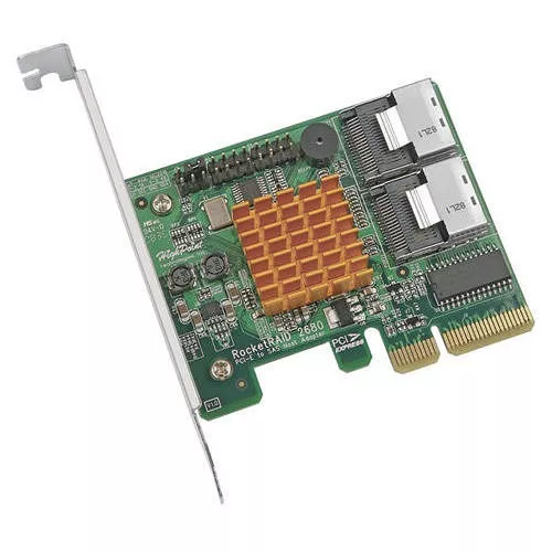 HighPoint RR2680SGL 8 Channel PCI-Express x4 SAS RAID Controller