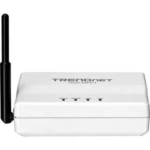 TRENDnet Wireless N 1-Port Multi-Function USB Print Server TEW-MFP1 