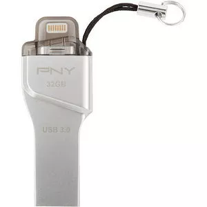 Pny 32 Gb Duo Link Otg Usb 3 0 Flash Drive For Iphone Ipad P Fdi32gla01s Ge Exxact